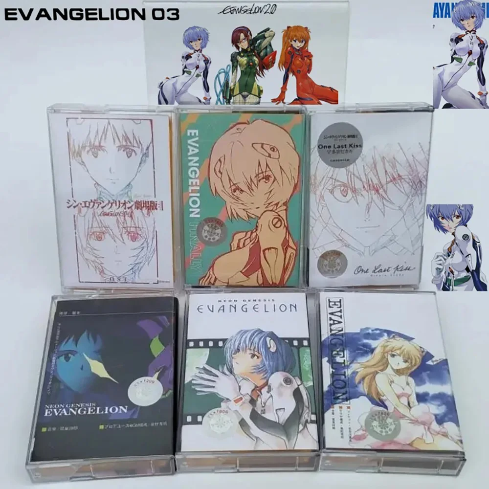 Фото Кассетная лента Jujutsu Kaisen, классическая музыкальная лента Walkman Hatsune Miku/One Piece/Dragon Ball/Nana/EVA, японское аниме HD Soundtrack Tape №2