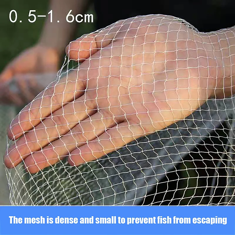 Рыболовная Белая нейлоновая леска рыболовная сеть плетеная многонитевая ручная