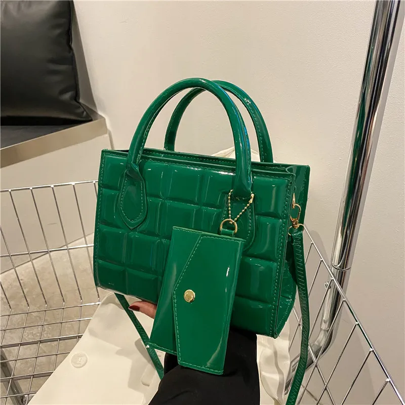 

Fashion Women's Bag 2023 New Lacquered Embossed Purses and Handbags Summer Casual Quality Cross-body Bags for Women Designer Bag