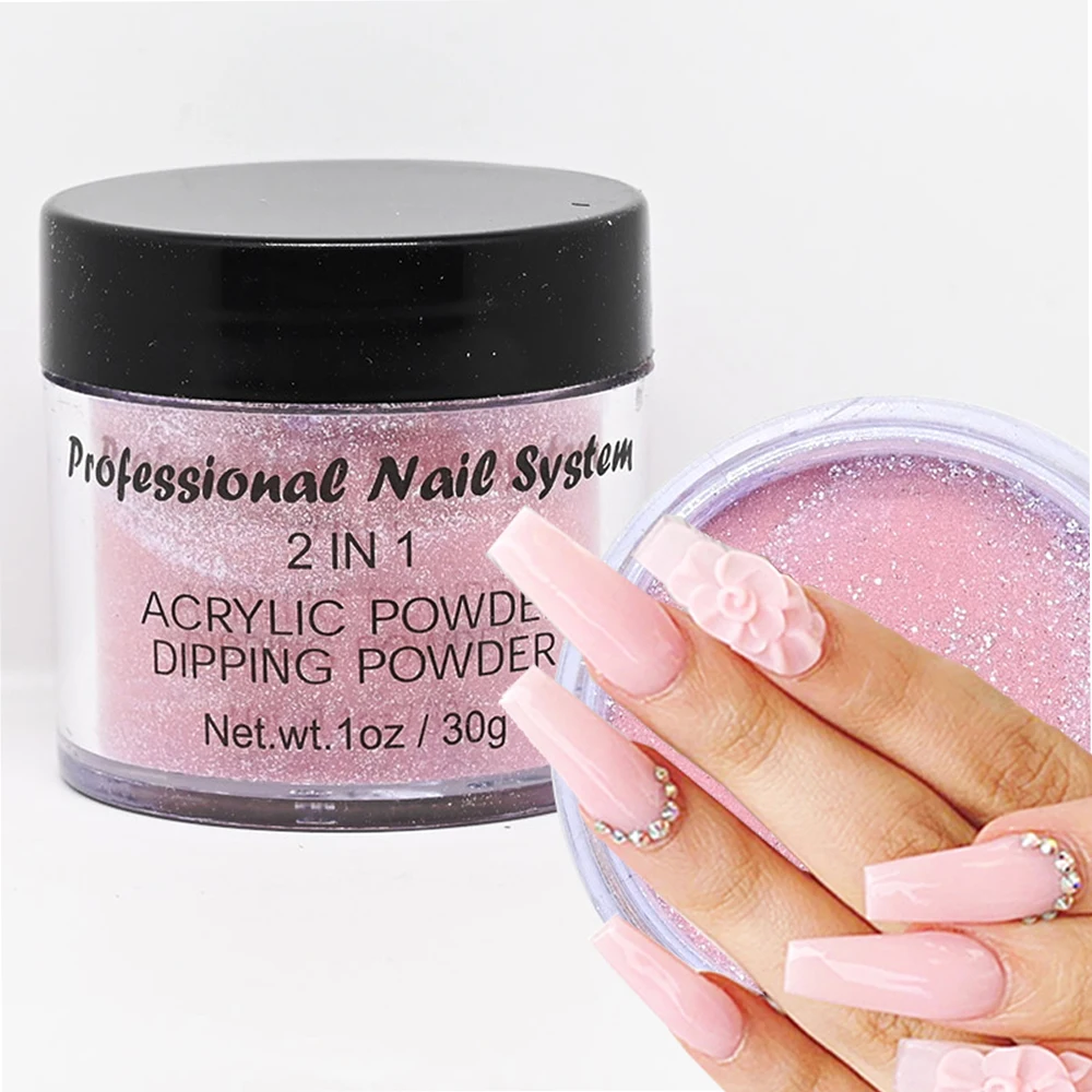 Акриловый порошок 1 унция Keen French Manicure Dust профессиональный белый прозрачный красный нюд для наращивания/скульптуры/строительства на ногтях.