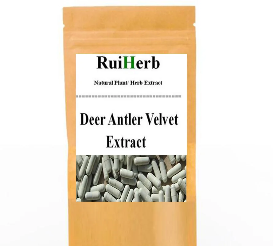 

100PCS Deer Antler Velvet 30:1 Extract Capsules