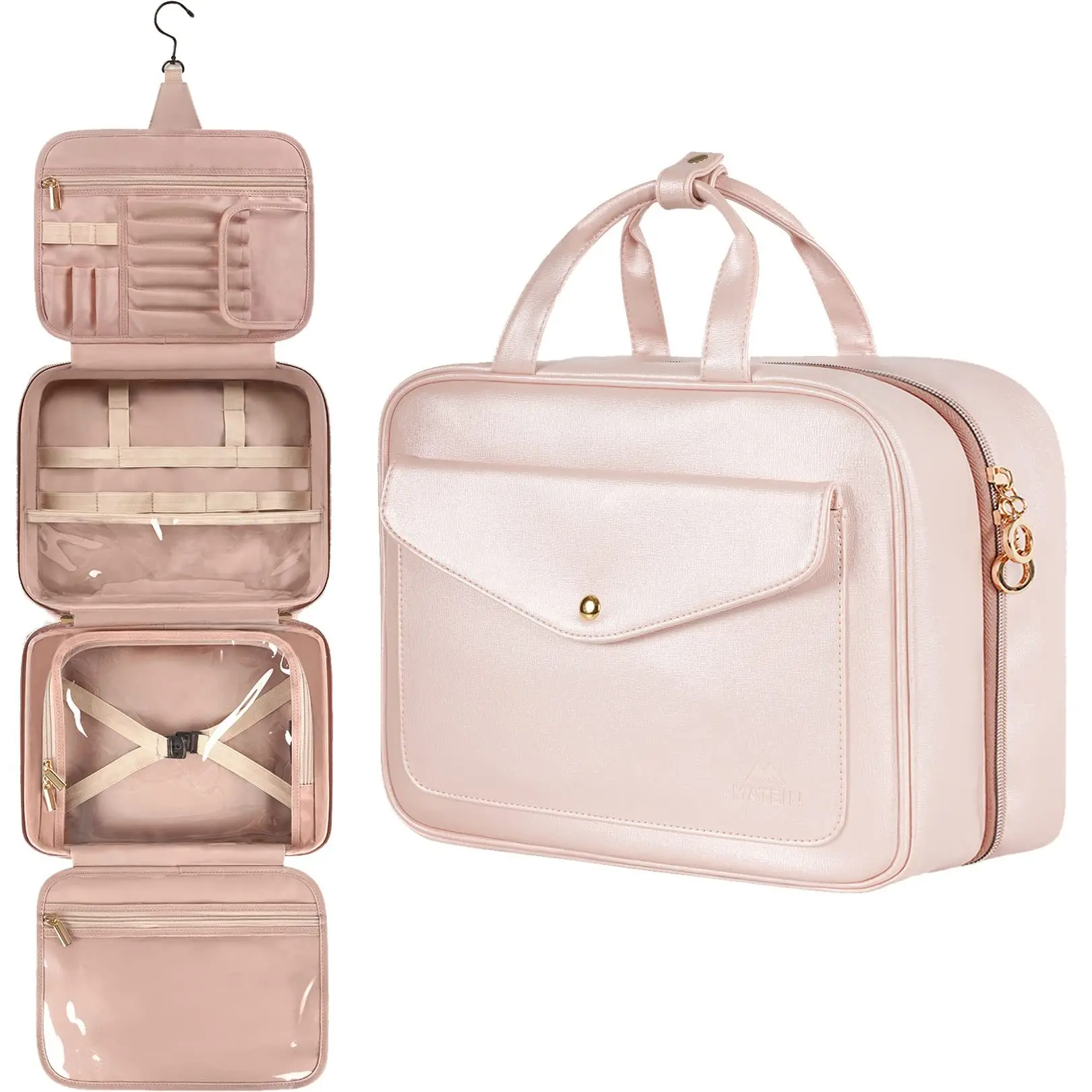 

New Makeup Bag Large Capacity Travel Tote Waterproof Cosmetic Bag Toiletries Storage Bags Organizer Bolsos De Maquillaje Neceser