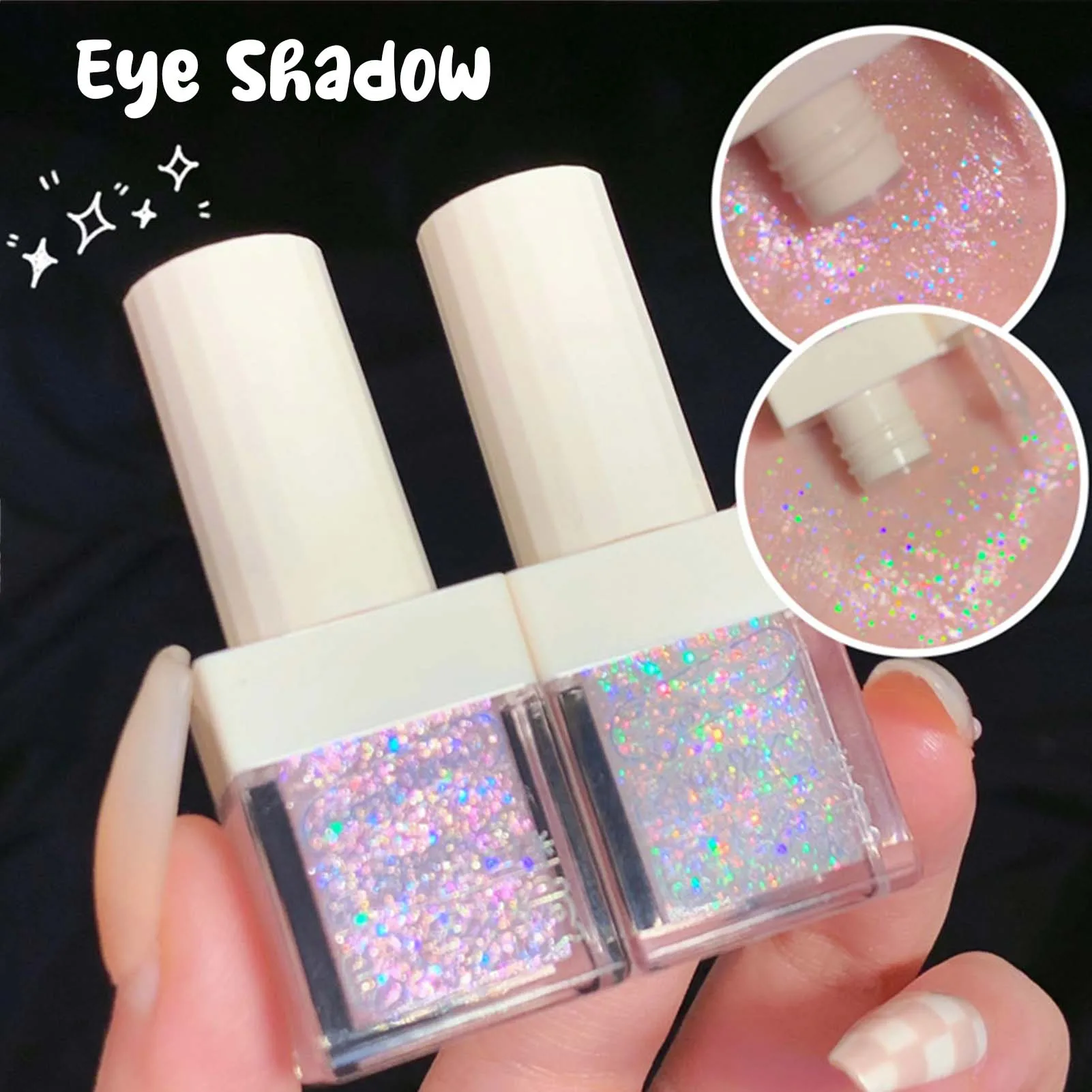 

Sparkly Liquid Eyeshadow High Light Eyeshadow Solution For Wedding Party Birthday Gifts For Parties Can Be Taken Outside