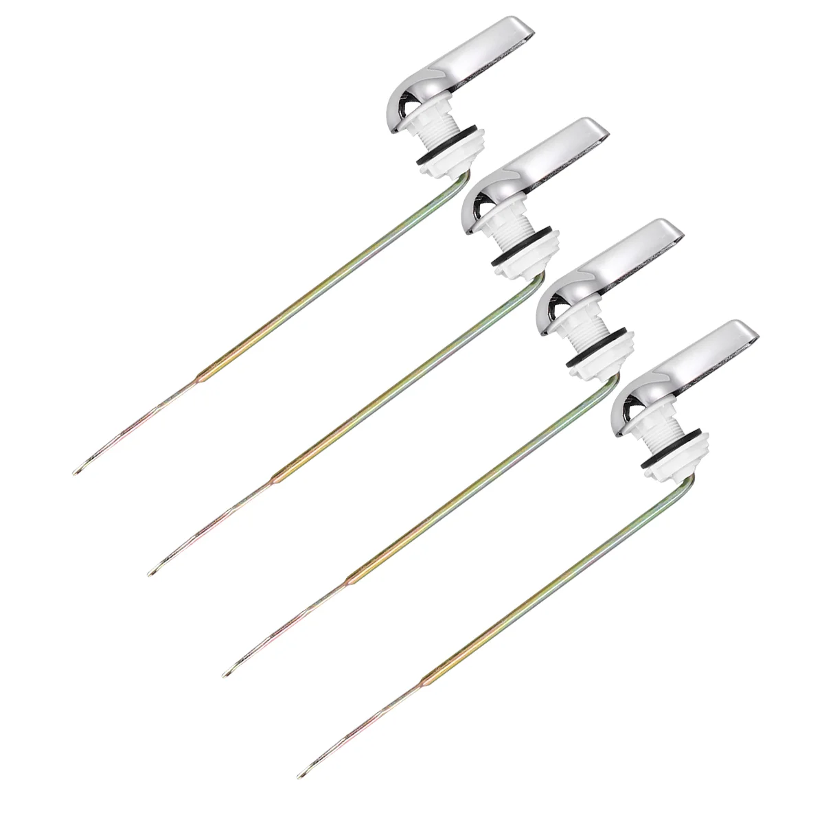 

4 Pcs Toilet Lever Broken Toilet Parts Toilet Flush Handle Broken Toilet Bowl Handle Replacement Toilet Bowl Handles