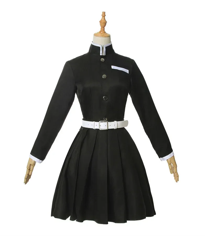 Взрослый аниме косплей костюм Kimetsu No Yaiba Tsuyuri Kanao кимоно полный комплект костюмы на