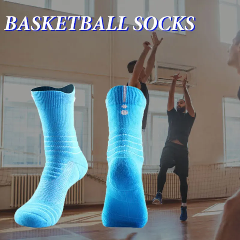 4 Pairs Unisex Professional Outdoor Sport Cycling Socks Basketball Football Soccer Running Trekking Socks Men Women