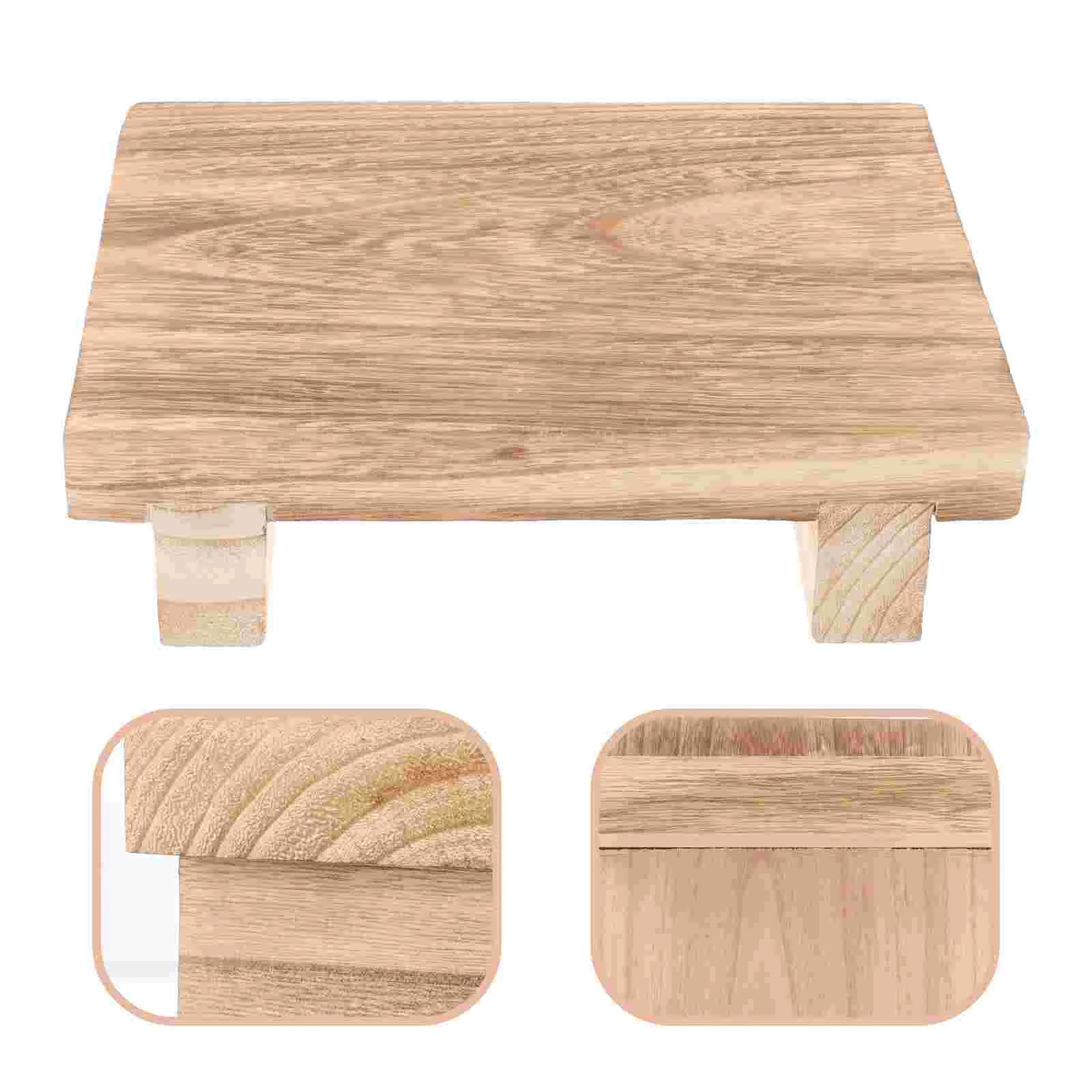 Прикроватная табуретка детская деревянная скамейка подставка для ног детский