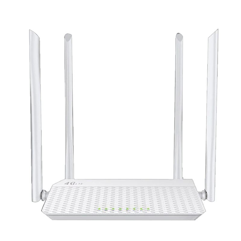 

Top LTE CPE 4G Wifi Router 300M CAT4 32 Wifi Router RJ45 WAN LAN Wireless Modem 4G SIM Card Wifi Router-EU Plug