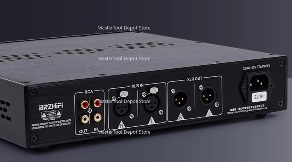 Фото BRZHIFI Hi-Fi лихорадка, машина желчного пузыря, предусилитель, электронная трубка, выход настоящего баланса и классическая схема Tianmao SRPP №3