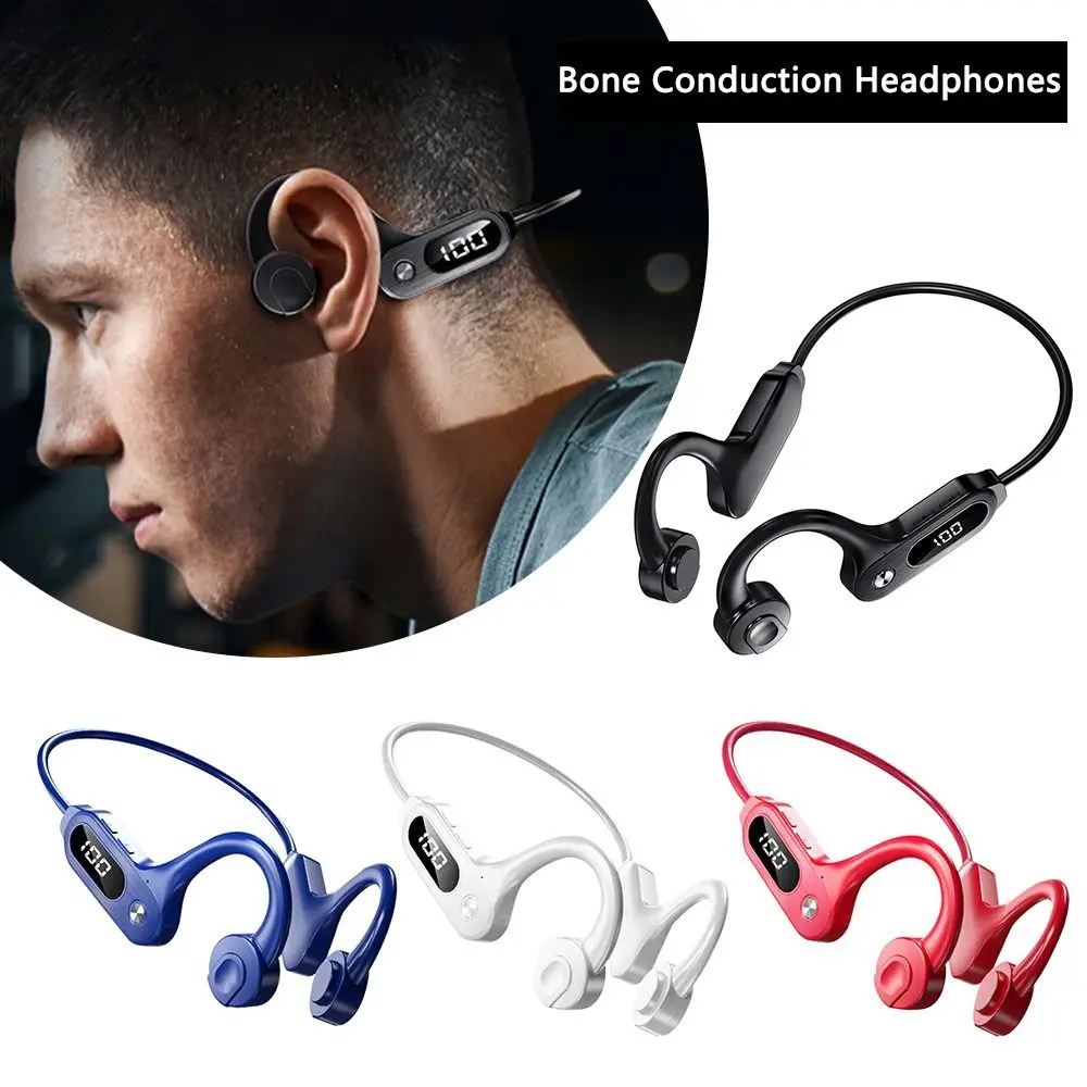 

Новая модная прочная спортивная Гарнитура Bluetooth, беспроводные наушники Bluetooth, наушники с костной проводимостью, беспроводные наушники