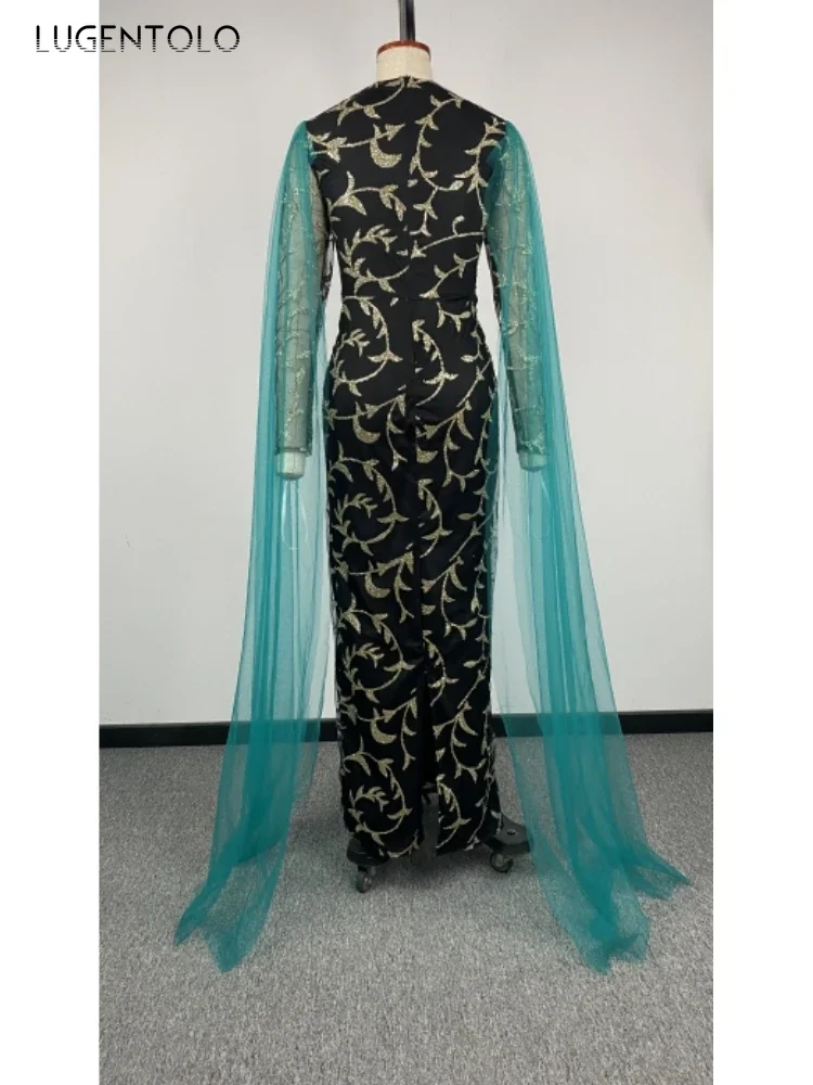 Женское сексуальное платье блестящая шаль Прозрачная облегающая женская