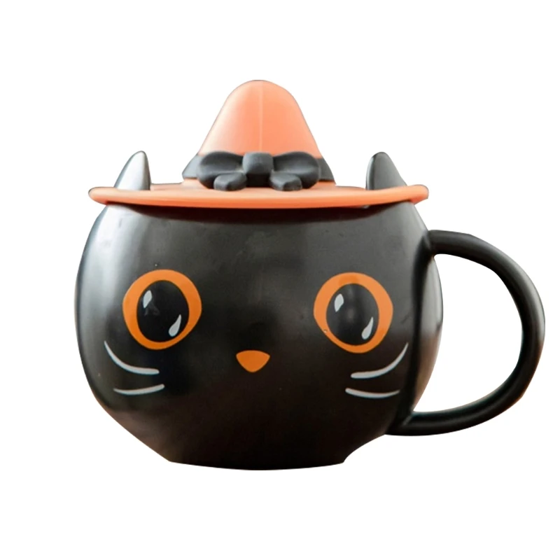 

F63A Персонализированная таинственная черная фотография Хэллоуин Кофе Чай Вода керамическая кружка