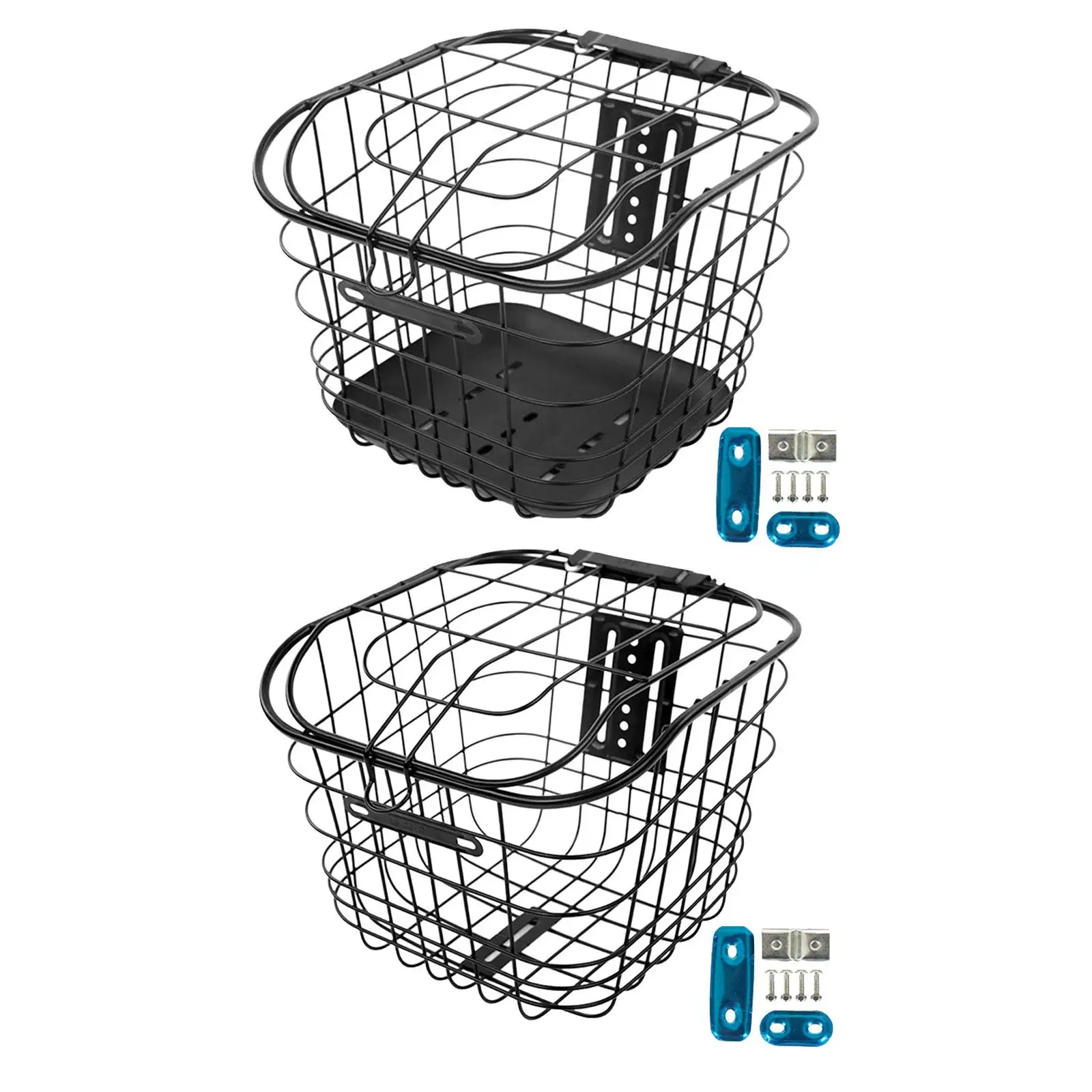 Корзина для велосипеда передняя и задняя корзина тяжелого проволочная горного