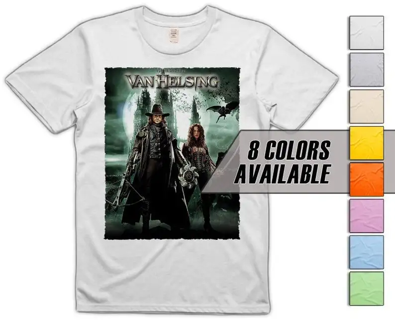 Мужская футболка Van Helsing V1 все размеры S-5XL 8 цветов в наличии