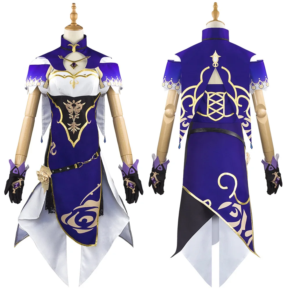 Лидер продаж аниме Genshin Impact Project одежда для косплея Лизы женская полный комплект