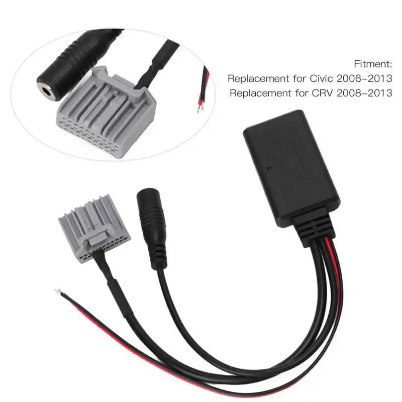 Для Honda Accord Civic 2006-2013 CRV 2008-2013 радио Bluetooth-совместимый AUX кабель автомобильный