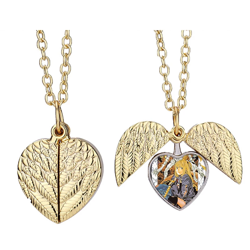 

Misa Xkf Heart Active Angel Wing Necklace Beautiful Pendant Fashion Jewelry