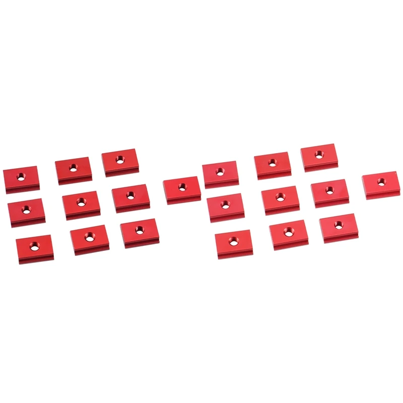 

10Pcs T-Track Slider T Slot Nut For Woodworking Tool For Workbench Router Table Woodworking Tool Fastener-FS-PHFU