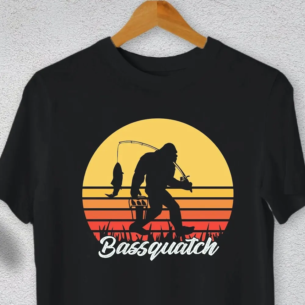 Футболка для рыбалки Bassquatch Bigfoot
