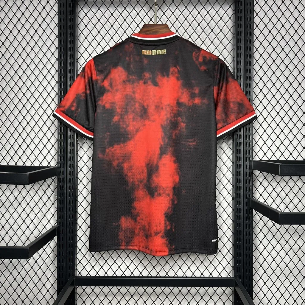 2024/25 Мужская быстросохнущая одежда Sao Paulo Third Away тренировочная футбольная рубашка