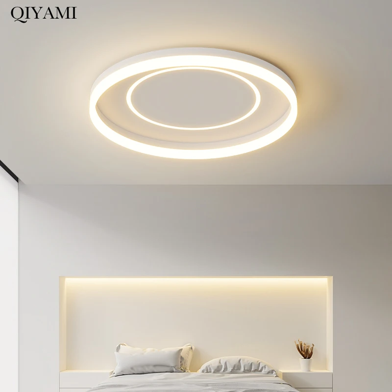 Modern Minimalist Round Led Celling Lights Surface Mounted For Bedroom Living Dining Room Hotel Indoor Daily Lighting AC90-260V