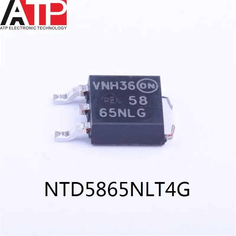 

(10-100 шт.) NTD5865NLT4G 5865NLG TO-252-3 полевой МОП-транзистор 60В 46A DPAK Новый и оригинальный