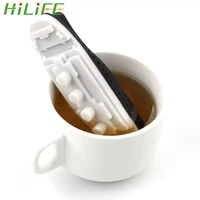 hilife tea strainer titanic shape empty silicone infuser creative ship style herbal filter diffuser teaware