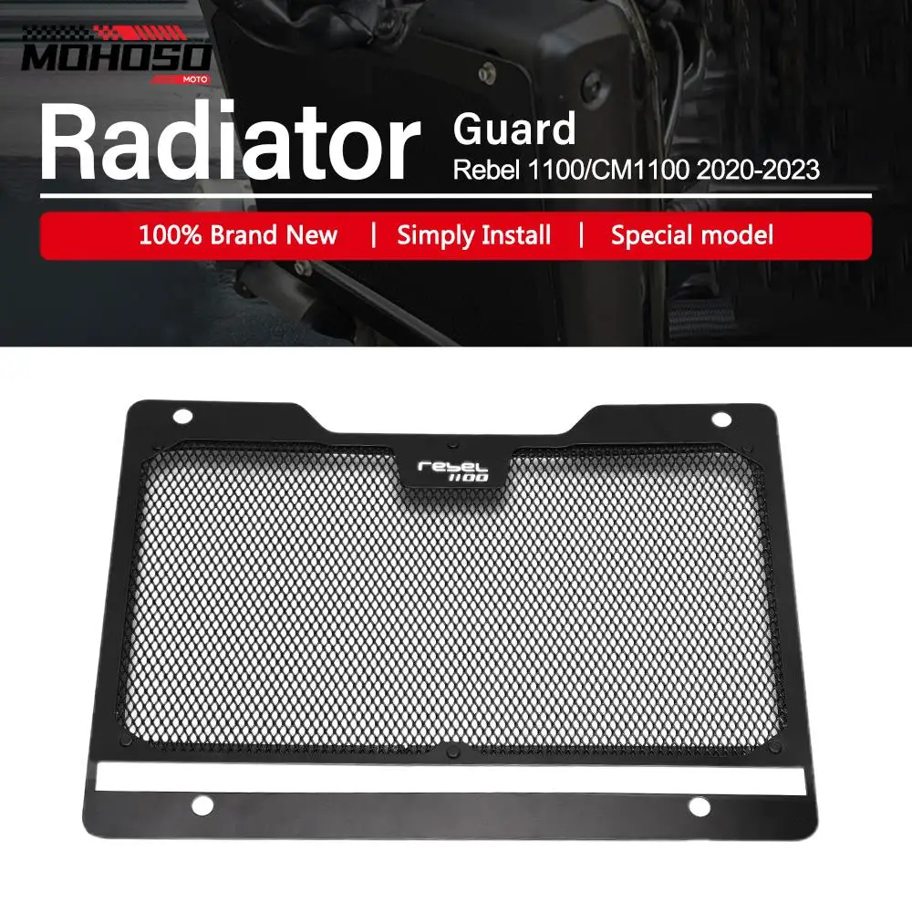 

Rebel1100 Motorcycle Radiator Guard Protector Grille Grill Cover For HONDA Rebel 1100 CMX CM1100 CMX1100 CM 1100 2020-2022 2023