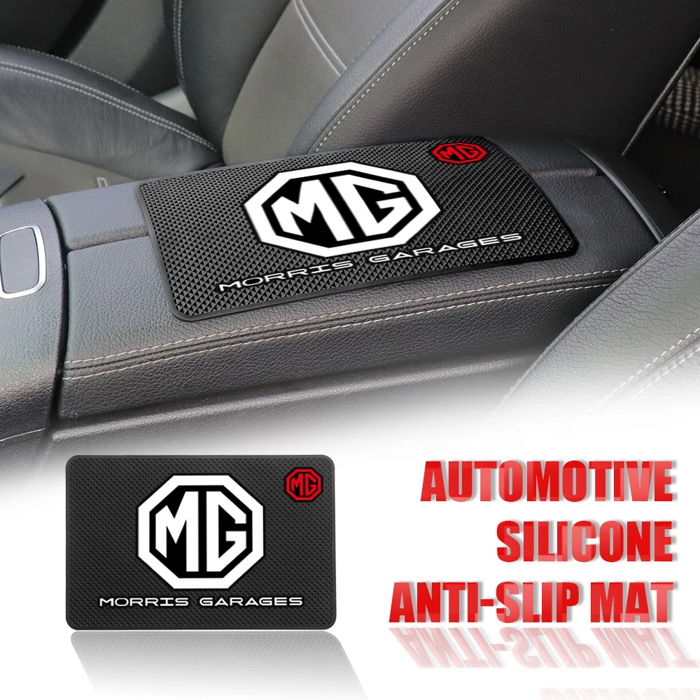 

Rubber Car Dashboard Anti Slip Mat Sticky Pad Phone Holder Accessories For MG Morris Garages ZS MG3 MG5 MG6 MG7 GT HS HECTOR etc