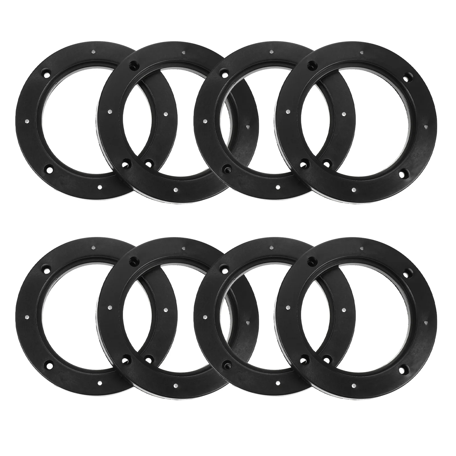 

4 Pairs Plastic Horn Gasket Vehicles Audio Adapter Ring Speaker Mounting Spacer Spacers Car Abs Shims