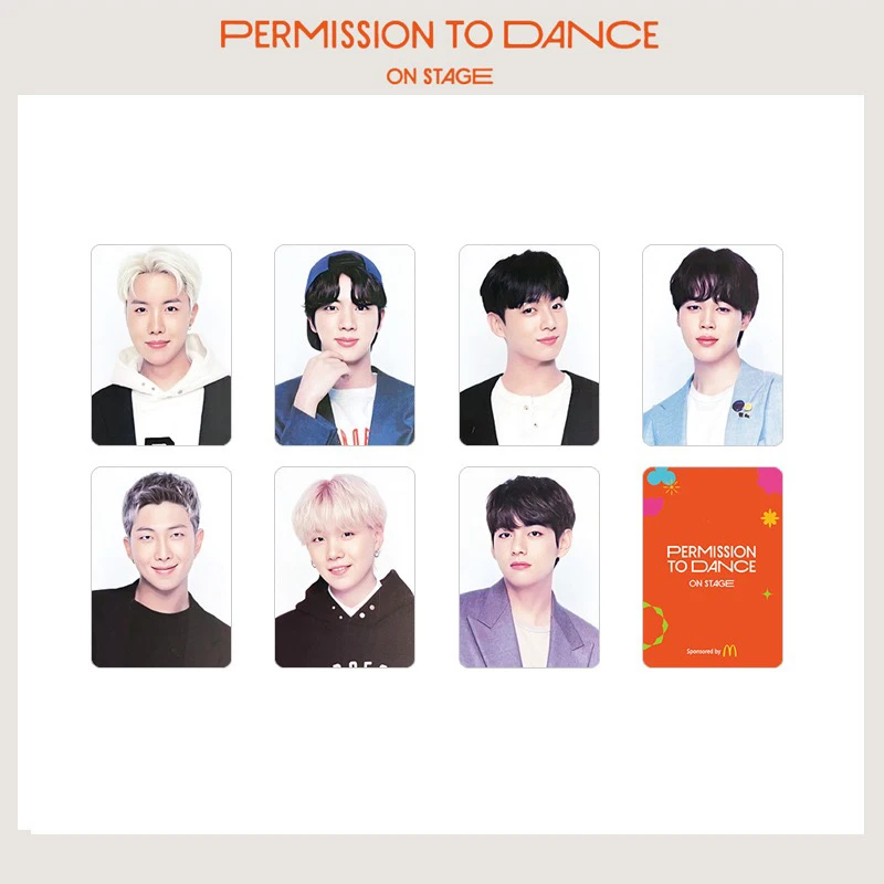 

Альбом KPOP Bangtan Boys, фотооткрытка, Постер для карт памяти, PTD на сцене, Премиум фотооткрытка, подарки поклонникам SUGA JIMIN V RM JIN