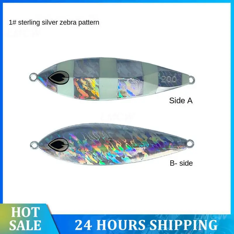 

Luya Fake Bait Lead Fish Luya Bait Fishing Accessories Fishing Lures Bionic Bait Deep Sea Fishing Iron Plate Fake Bait Durable