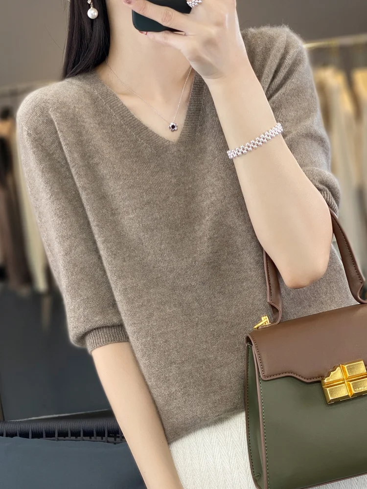 Рисунок 6 - Женский трикотажный свитер из мериносовой шерсти