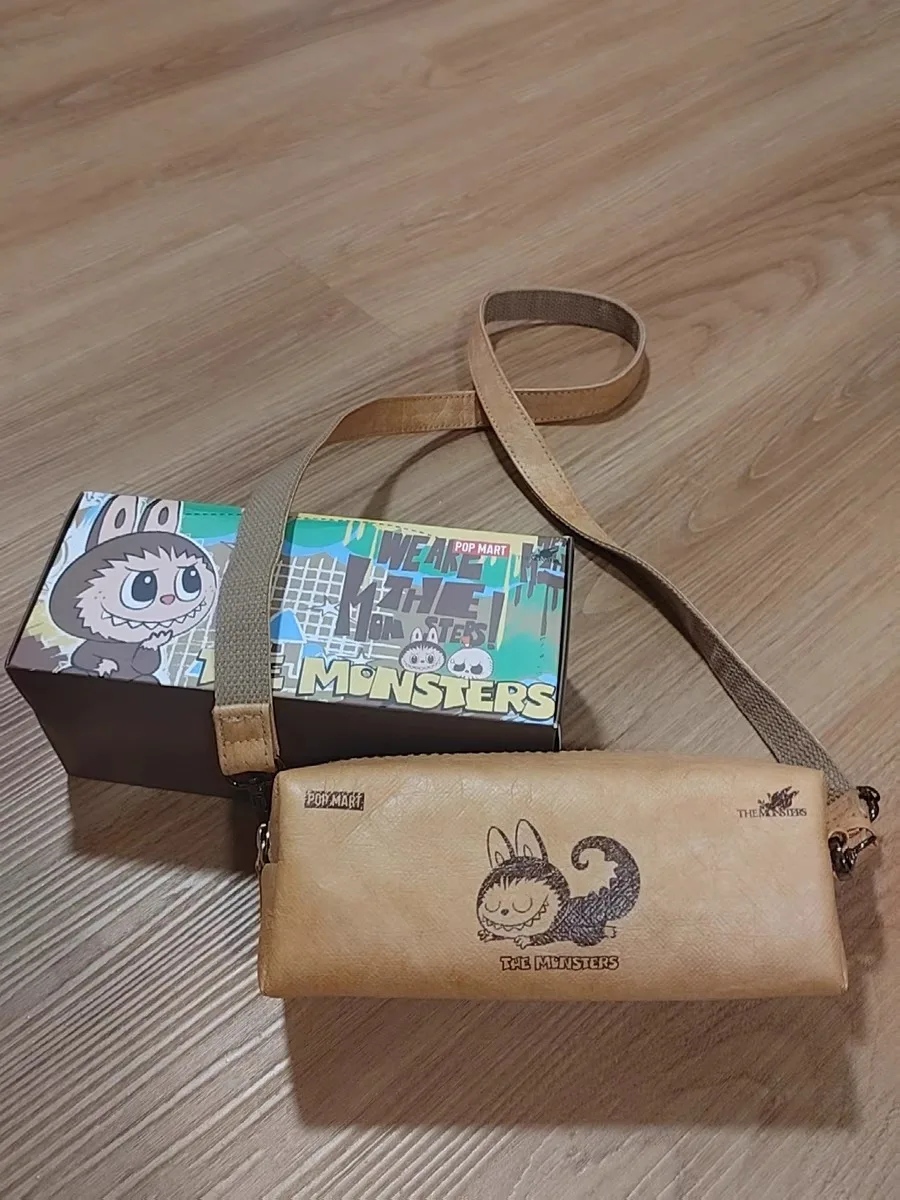 Новая сумка через плечо Pattegenuine Zimomo Labubu аксессуары ручной работы мини-сумка в