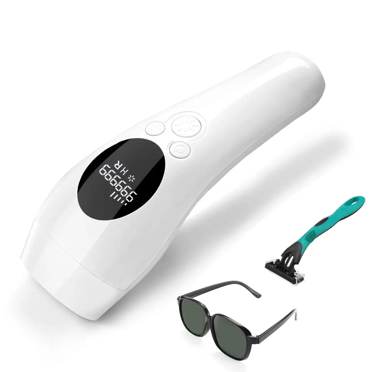 IPL Hair Removal Laser Hair Removal Device for Women & Men with 999,999 Flashes Permanent Painless At-home Hair Remover for Armp