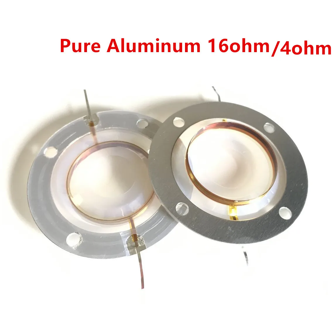2 шт. диафрагма для JBL 2408 2408H 2407H 2406 Чистая Алюминиевая проволока 37 9 мм 38 Диафрагма -