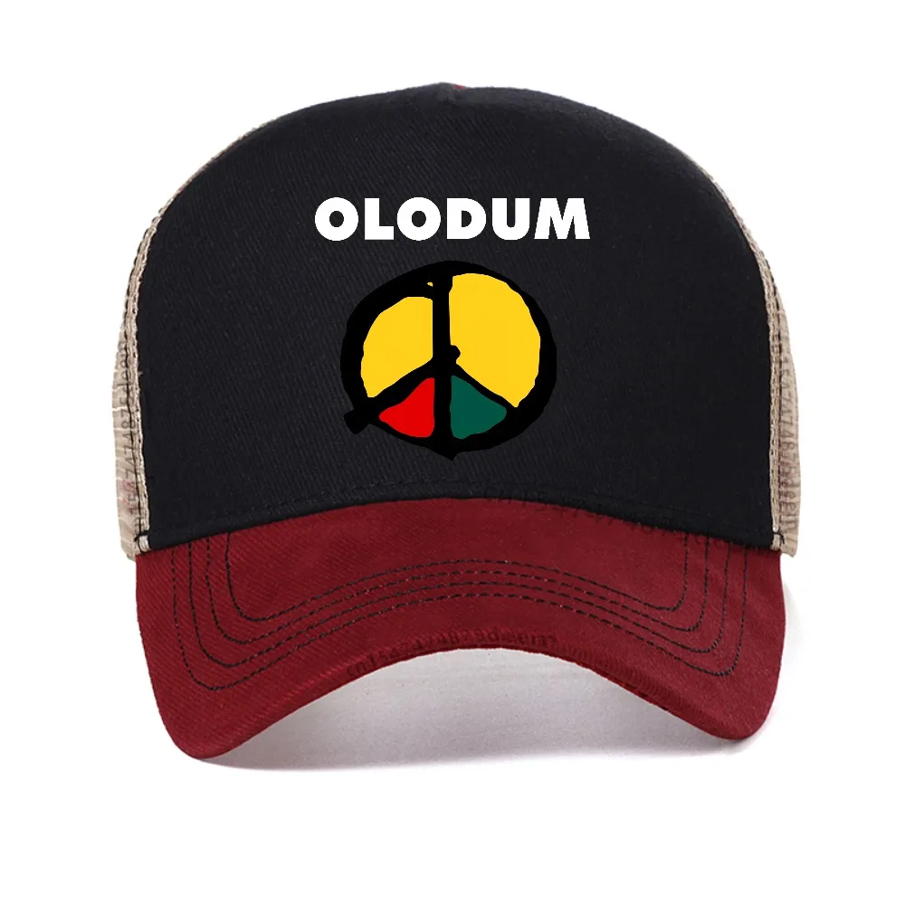 Фото Бейсболка с тематикой бразильского музыкального фестиваля Olodum, винтажная кепка Michael Jackson Edition Peace, регулируемая крутая кепка-снэпбэк №1