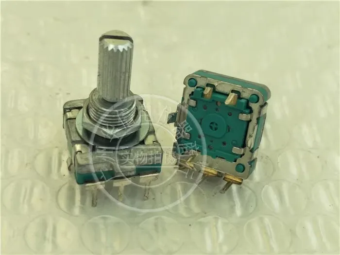 Аудио потенциометр энкодер громкости типа EC16 с крокким переключателем