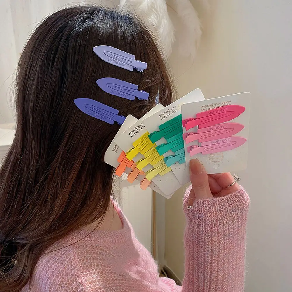 

3Pcs/Set Beauty Salon Seamless Hairpin Professional Styling Hairdressing Makeup Tools Hair Clips For Women Girl Headwear