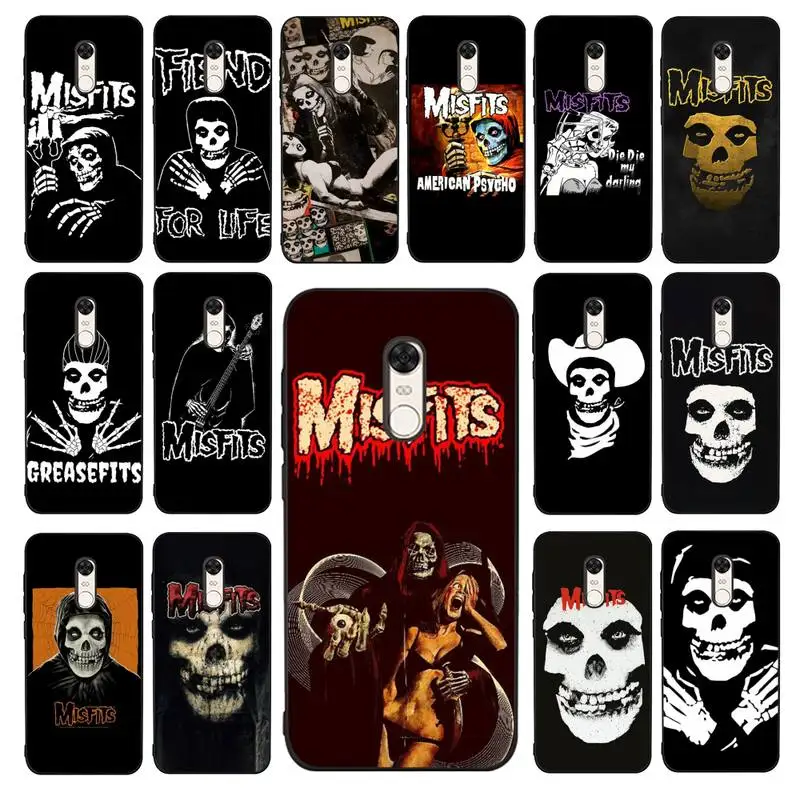 

Babaite The Misfits Glenn Danzig Phone Case for Redmi 5 6 7 8 9 A 5plus K20 4X 6 cover