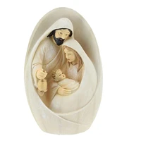 simple resin jesus decoration european nativity statue home decorative craft for desktop shelf