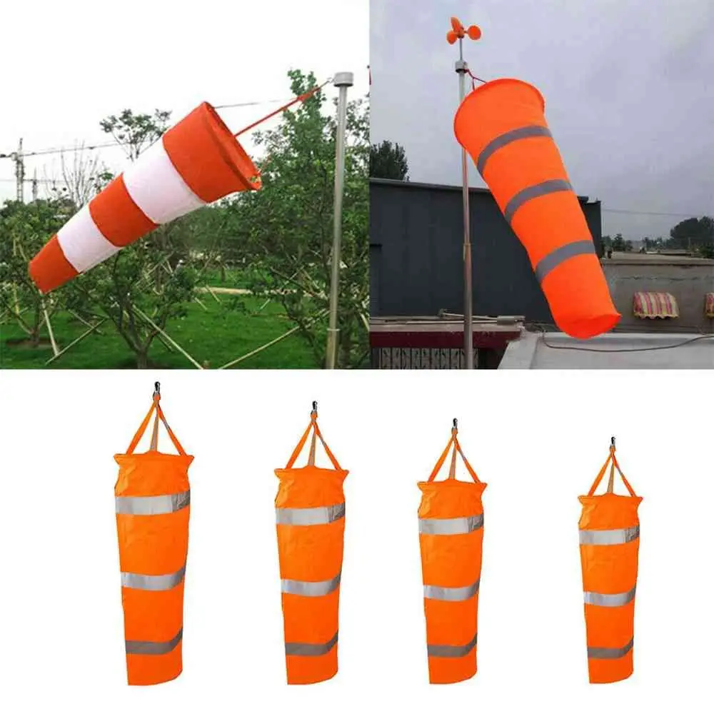 

Outdoor Fluorescent Hanging Decor Creative Waterproof Reflective Windsock Weathervane Garden Banner Wind Vane