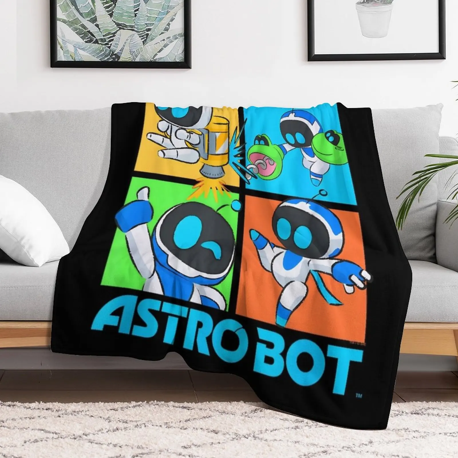 Одеяло Bot Fighting Pose Тяжелые мягкие плюшевые плед-одеяла
