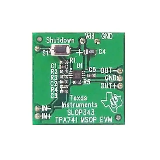 Фото Новый оценочный модуль TPA741EVM для TPA741 №1