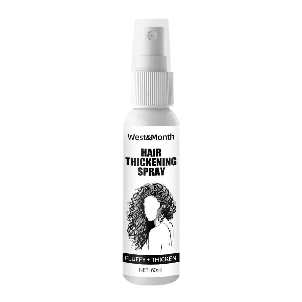 

Functional Hair Thickening Spray Easy to Absorb Mini Hair Growth Essence Spray Thickening Spray Hair Growth Fluid 60ml