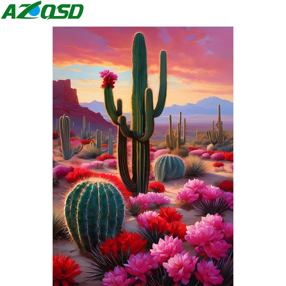 Azqsd Алмазная Живопись Полная Круглая Квадратная Форма Ромба 30x30 См Тигр Панда