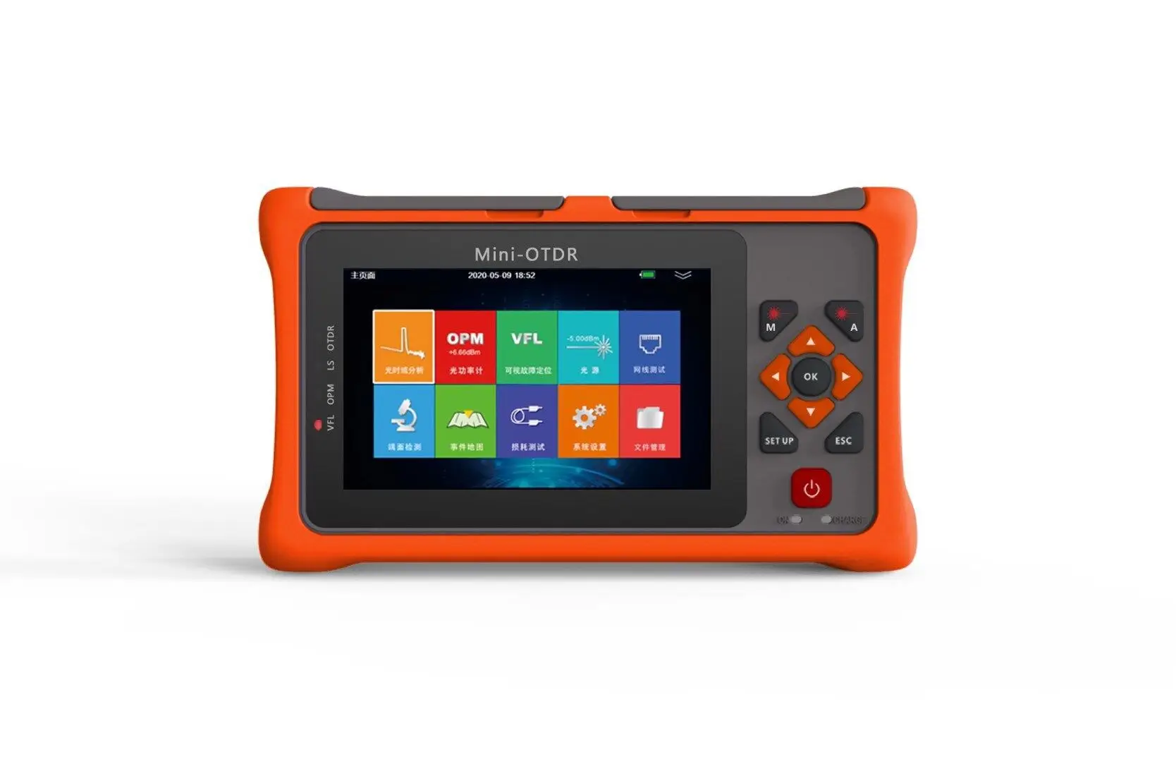 TM1100 9 and 1 Mini OTDR Optical Time Domain Reflectometer  Function Mini OTDR1310/1550nm26/24dB Fiber Tester