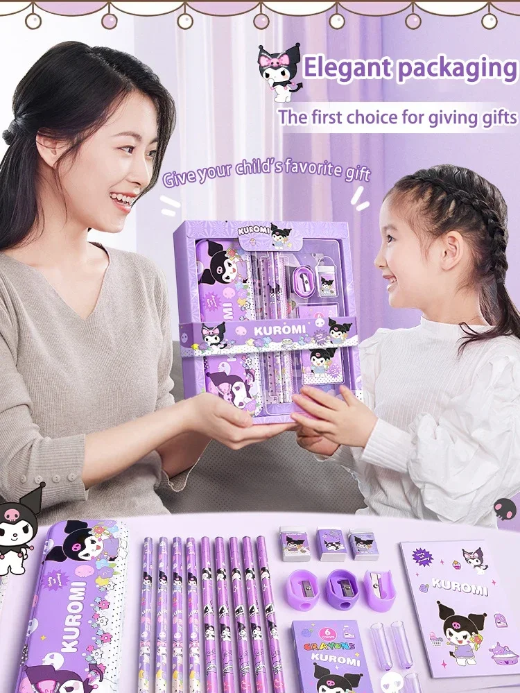 Набор канцелярских принадлежностей Sanrio Cinnamoroll подарочная коробка с героями