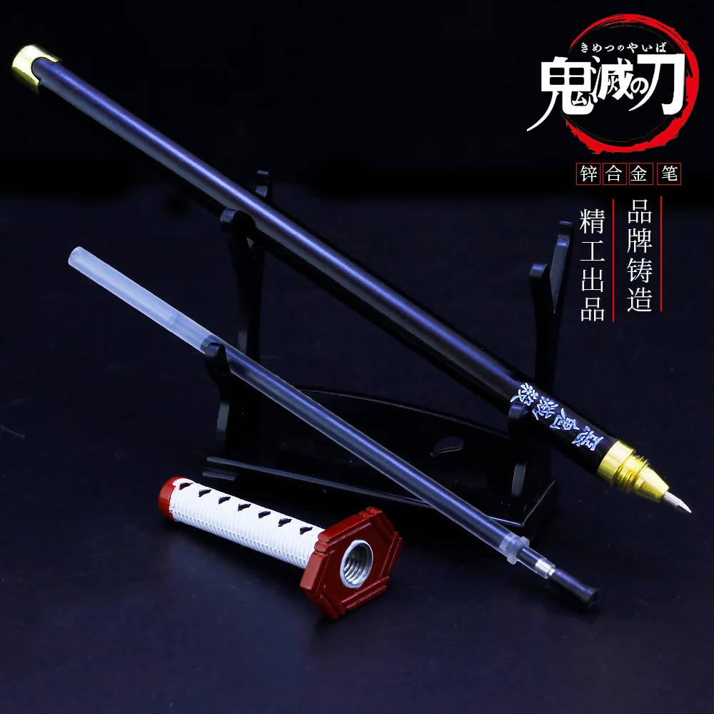 

Demon Slayer Anime Weapon Ninja Sword Tomioka Giyuu Carbon Pen Katana Sword Japanese Knife Model Gift Toys for Kids Peripherals