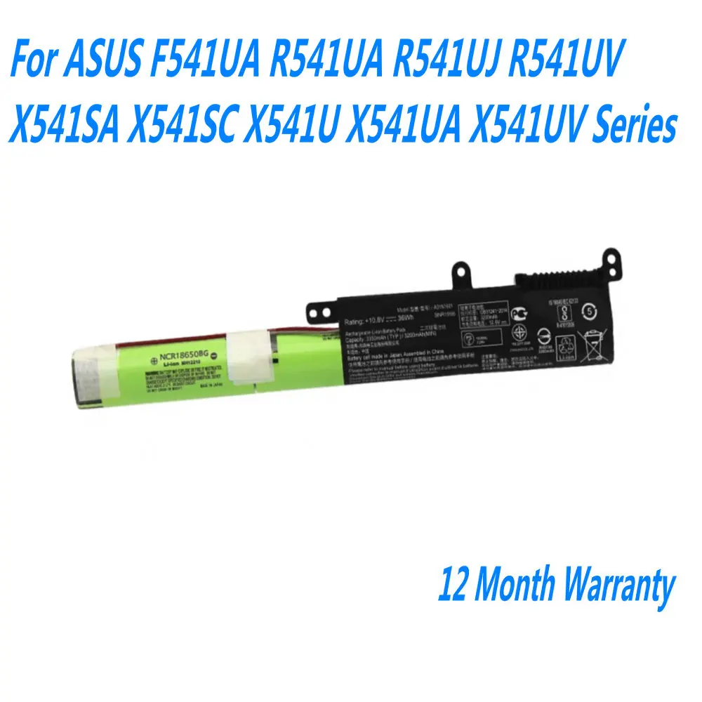 Новинка 10,8 V 36Wh A31N1601 Аккумулятор для ноутбука ASUS F541UA R541UA R541UJ R541UV X541SA X541SC X541U X541UA X541UV Series